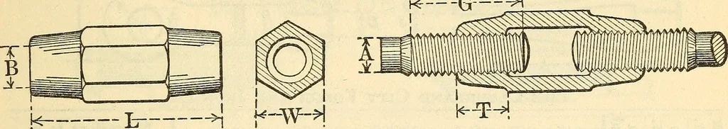 An illustration from Cambria steel; a handbook of information relating to structural steel manufactured by the Cambria Steel Co., 1903, leaf 350