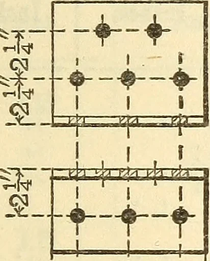 An illustration from Cambria steel; a handbook of information relating to structural steel manufactured by the Cambria Steel Co., 1903, leaf 62