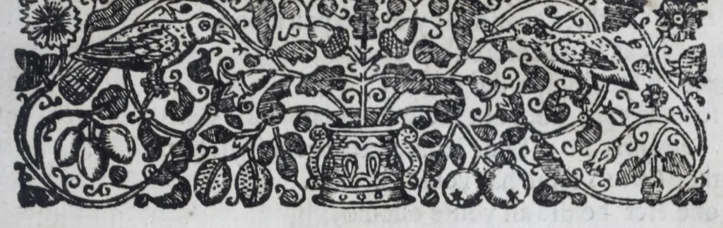 An illustration from Cambyses king of Persia : a tragedy acted by His Highness the Duke of York's Servants, 1671, leaf 15