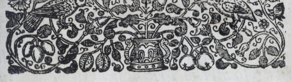 An illustration from Cambyses king of Persia : a tragedy acted by His Highness the Duke of York's Servants, 1671, leaf 9