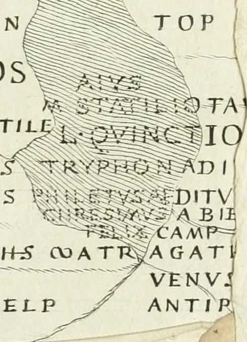 An illustration from Camera ed inscrizioni sepulcrali de' liberti, servi, ed ufficiali della casa di Augusto scoperte nella via Appia, ed illustrate con le annotazioni, 1727, leaf 112