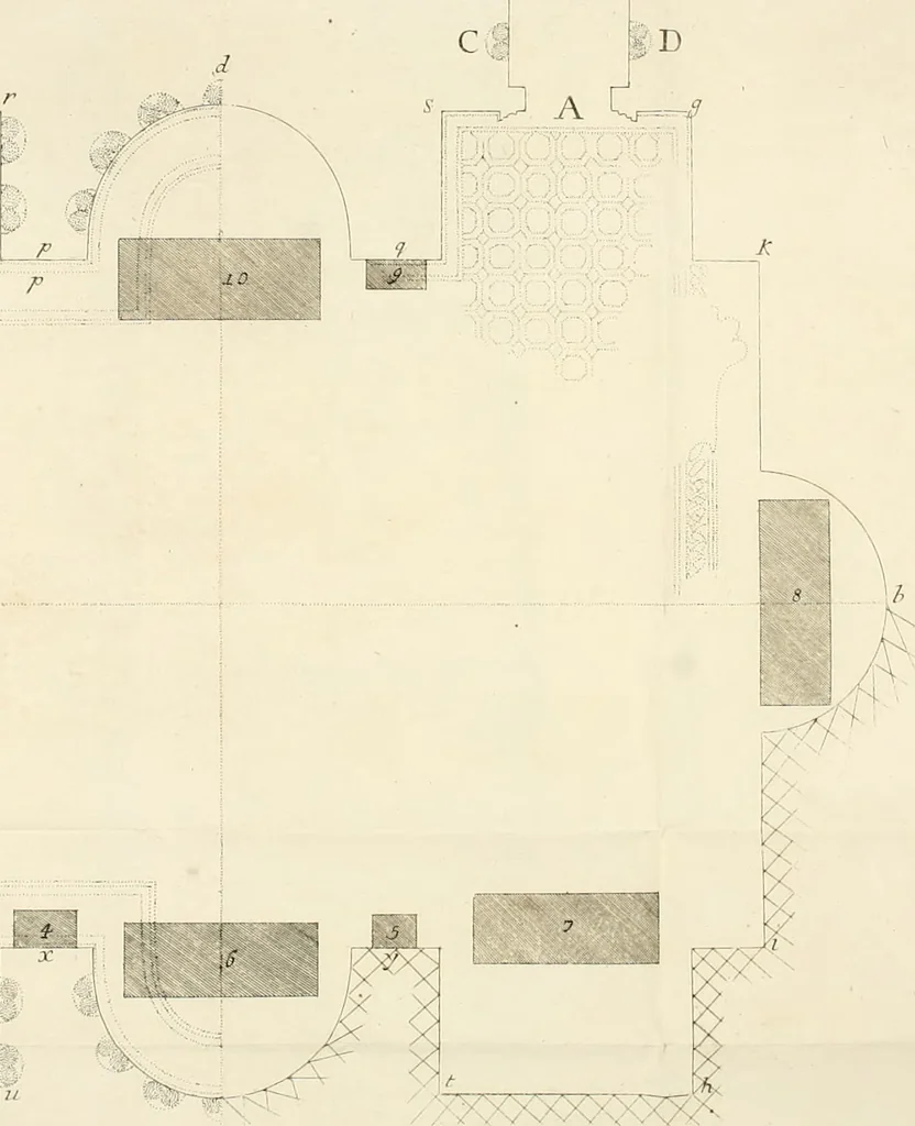 An illustration from Camera ed inscrizioni sepulcrali de' liberti, servi, ed ufficiali della casa di Augusto scoperte nella via Appia, ed illustrate con le annotazioni, 1727, leaf 21