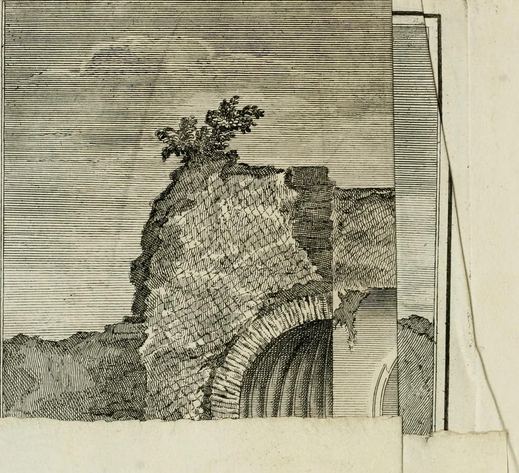An illustration from Camera ed inscrizioni sepulcrali de' liberti, servi, ed ufficiali della casa di Augusto scoperte nella via Appia, ed illustrate con le annotazioni, 1727, leaf 33