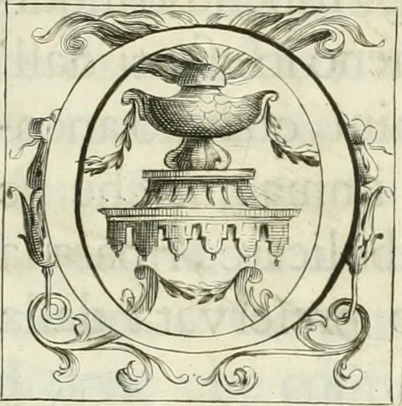 An illustration from Camera ed inscrizioni sepulcrali de' liberti, servi, ed ufficiali della casa di Augusto scoperte nella via Appia, ed illustrate con le annotazioni, 1727, leaf 6