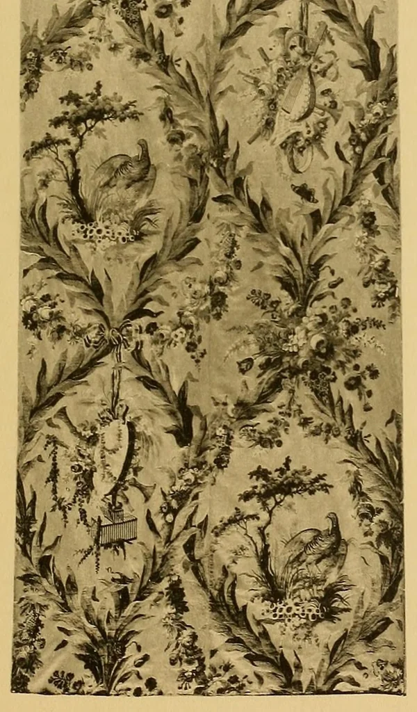 An illustration from Camille Pernon; fabricant de soieries à Lyon sous Louis XVI et Napoléon 1er, 1753-1808, 1912, leaf 109