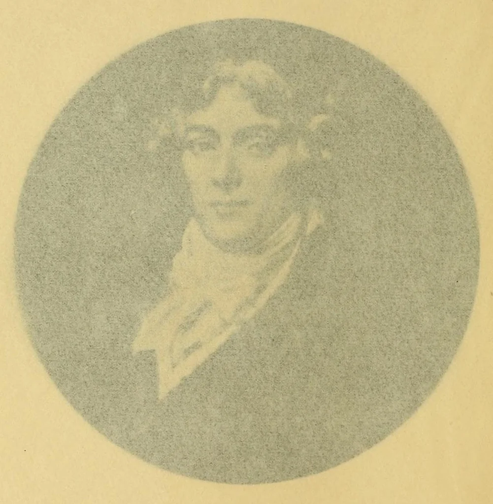 An illustration from Camille Pernon; fabricant de soieries à Lyon sous Louis XVI et Napoléon 1er, 1753-1808, 1912, leaf 18