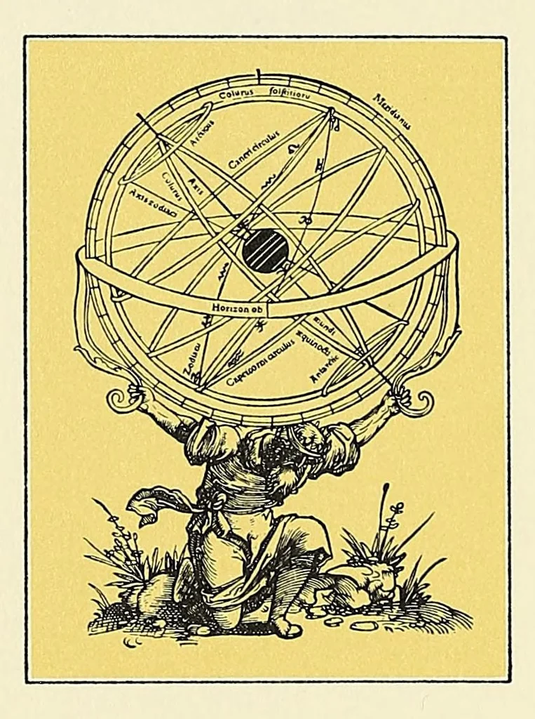 An illustration from Campanellæ ... Astrologicorum libri vi, 1629, leaf 2