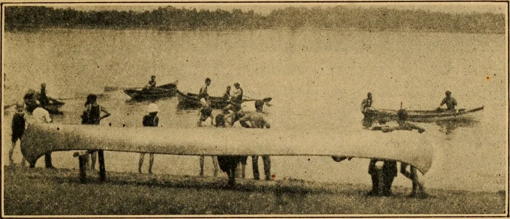 An illustration from Camp and outing activities, 1915, leaf 162
