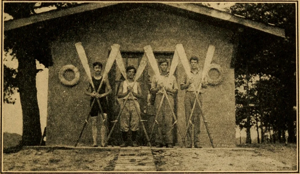 An illustration from Camp and outing activities, 1915, leaf 168