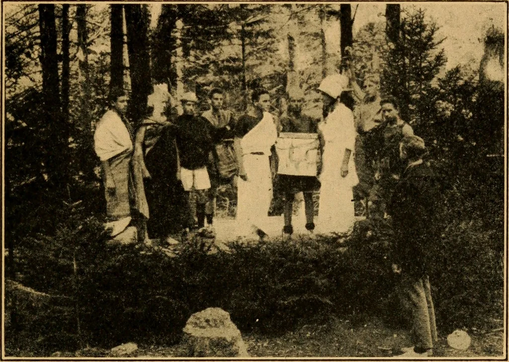 An illustration from Camp and outing activities, 1915, leaf 254