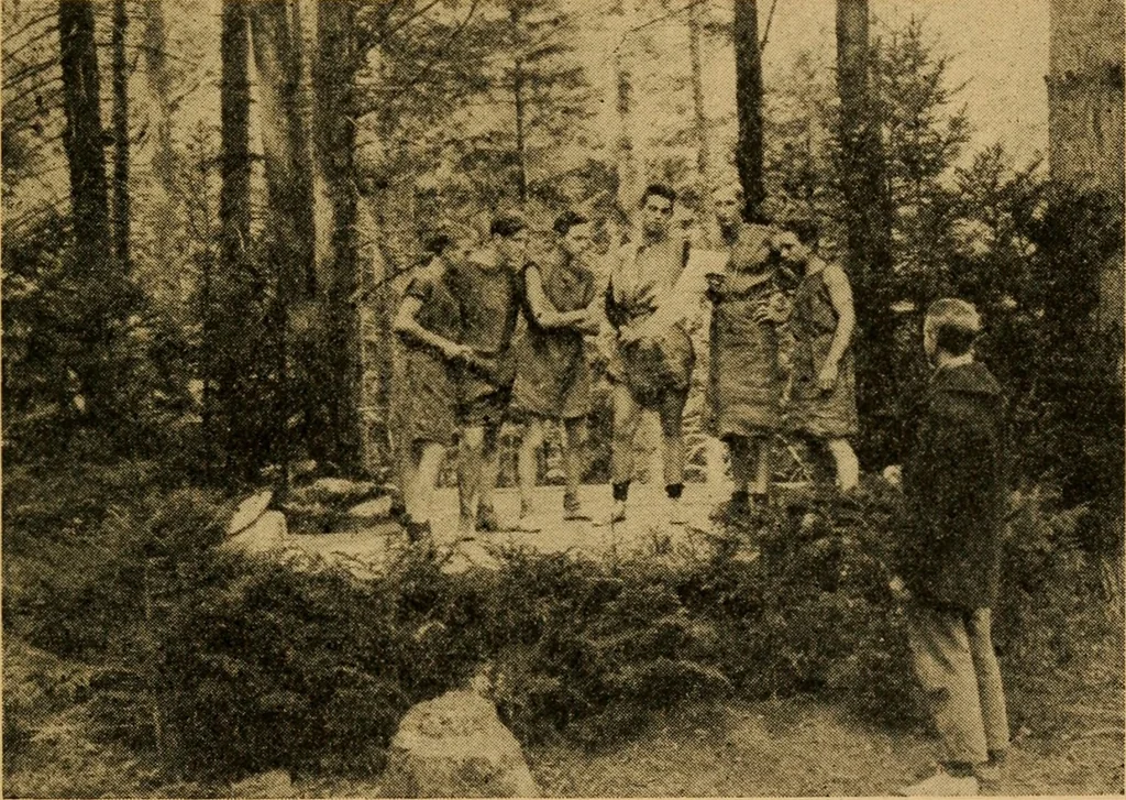 An illustration from Camp and outing activities, 1915, leaf 264