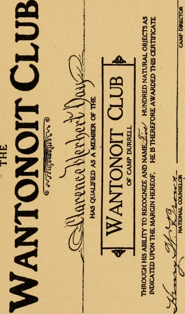 An illustration from Camp and outing activities, 1915, leaf 312