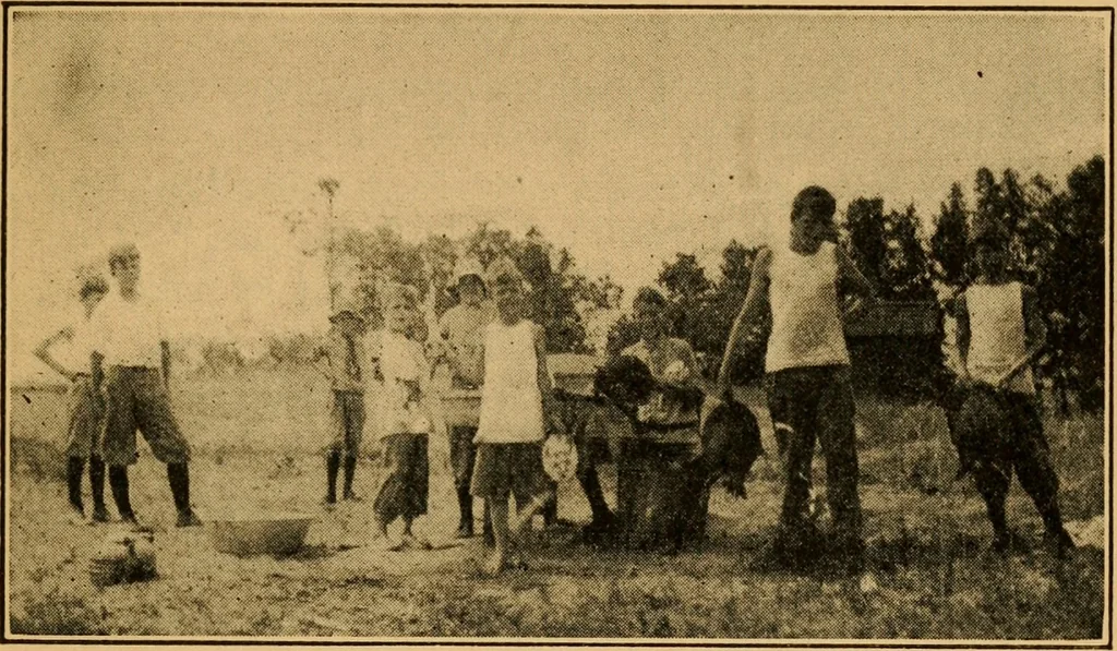 An illustration from Camp and outing activities, 1915, leaf 344
