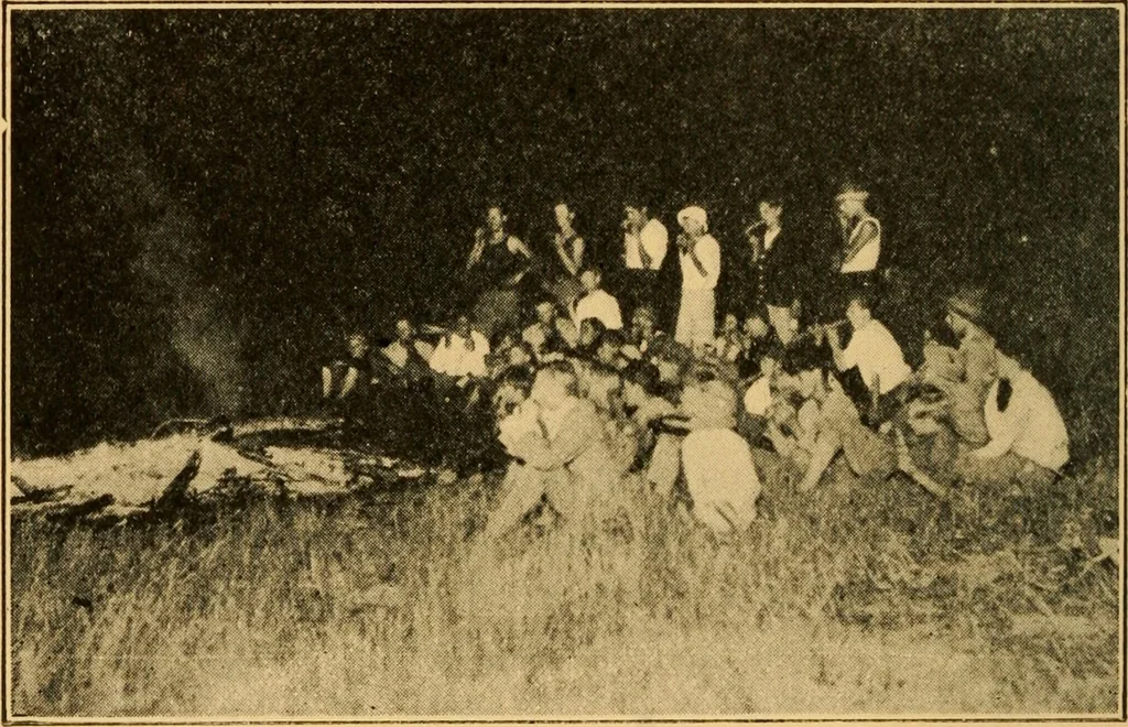 An illustration from Camp and outing activities, 1915, leaf 43