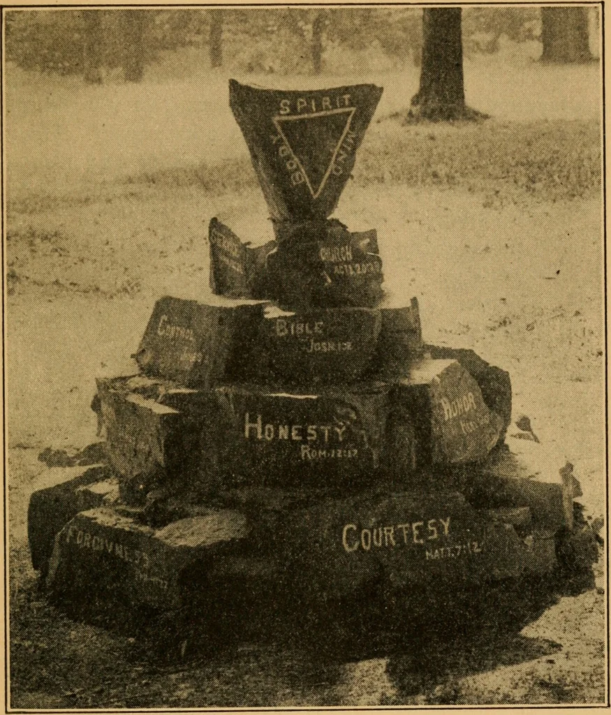 An illustration from Camp and outing activities, 1915, leaf 430