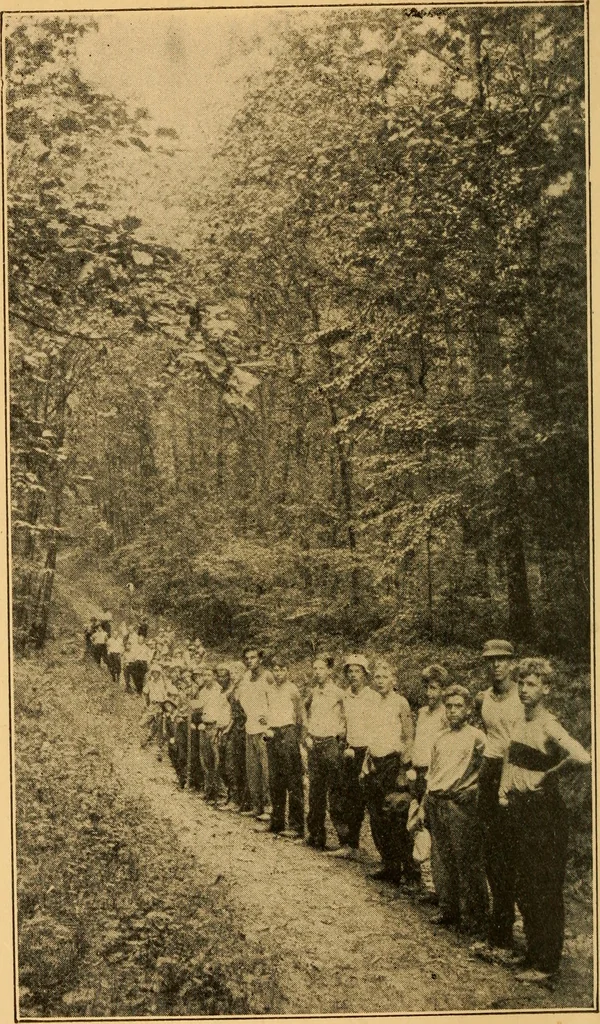 An illustration from Camp and outing activities, 1915, leaf 7