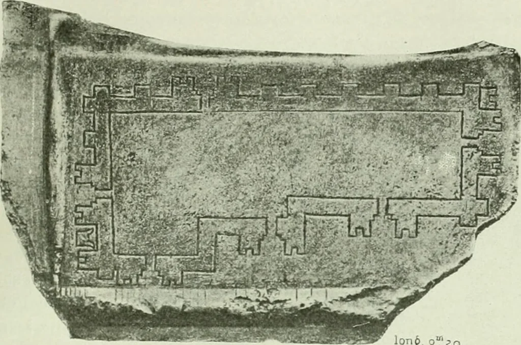 An illustration from Canaan d'après l'exploration récente, 1907, leaf 108