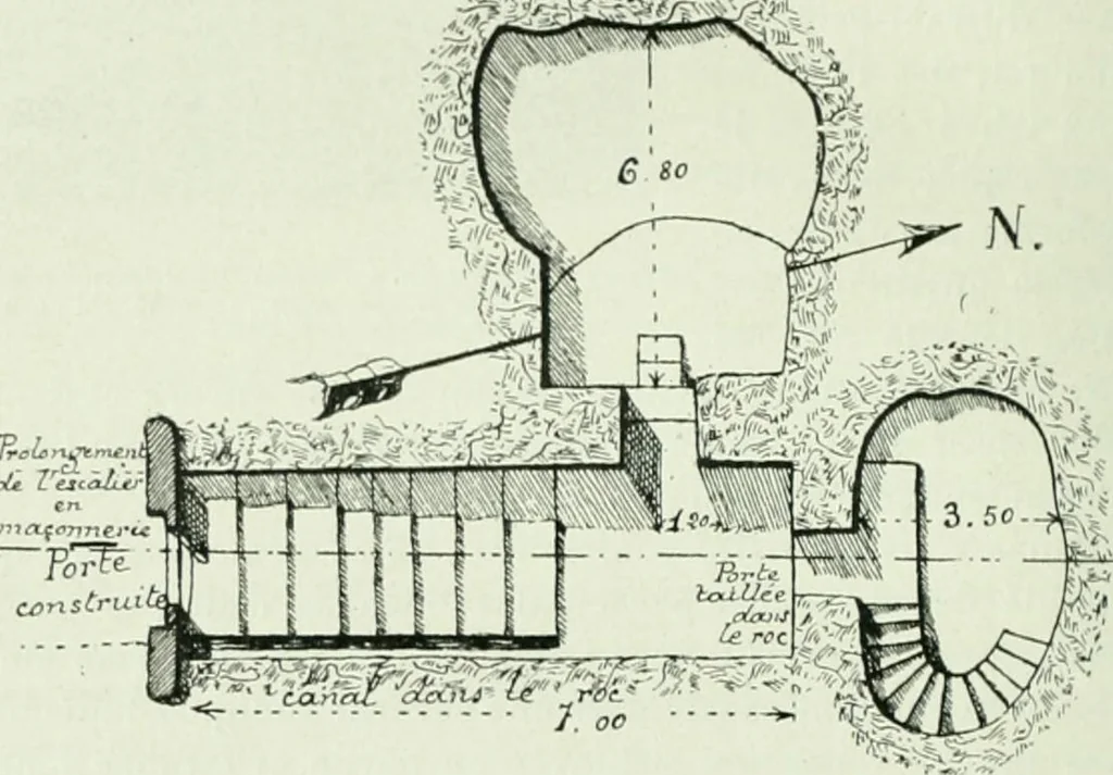 An illustration from Canaan d'après l'exploration récente, 1907, leaf 119