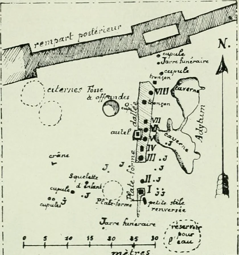 An illustration from Canaan d'après l'exploration récente, 1907, leaf 132