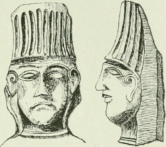 An illustration from Canaan d'après l'exploration récente, 1907, leaf 184