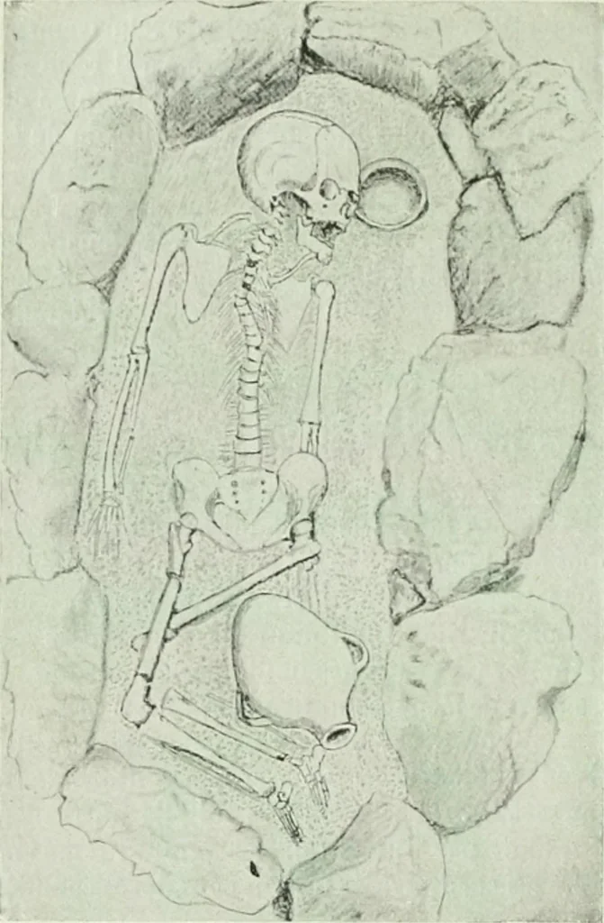 An illustration from Canaan d'après l'exploration récente, 1907, leaf 221