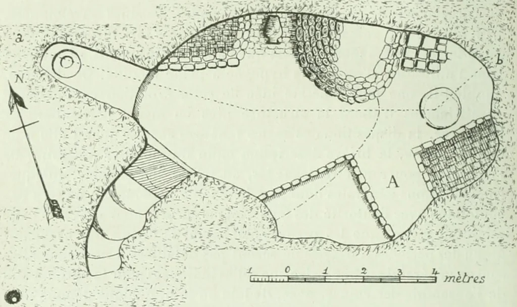An illustration from Canaan d'après l'exploration récente, 1907, leaf 237
