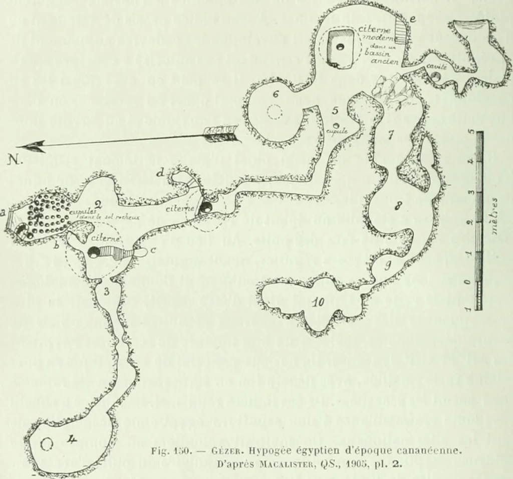 An illustration from Canaan d'après l'exploration récente, 1907, leaf 249