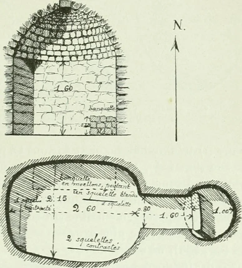 An illustration from Canaan d'après l'exploration récente, 1907, leaf 254
