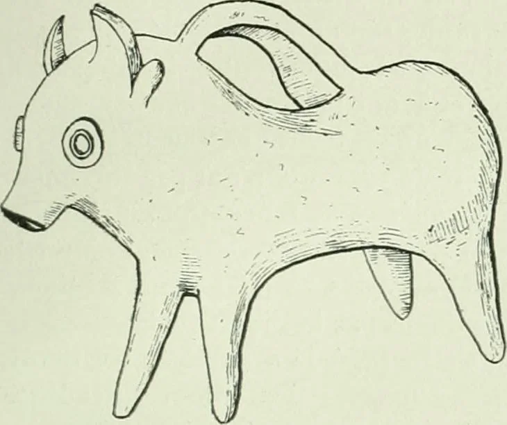An illustration from Canaan d'après l'exploration récente, 1907, leaf 260