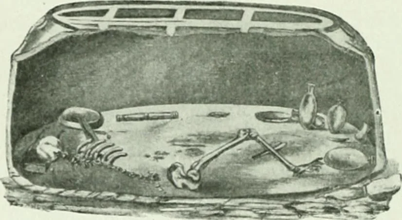 An illustration from Canaan d'après l'exploration récente, 1907, leaf 261