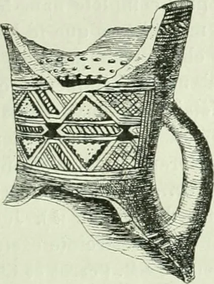 An illustration from Canaan d'après l'exploration récente, 1907, leaf 332