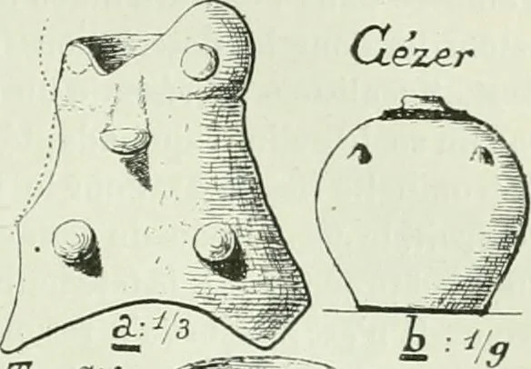 An illustration from Canaan d'après l'exploration récente, 1907, leaf 348