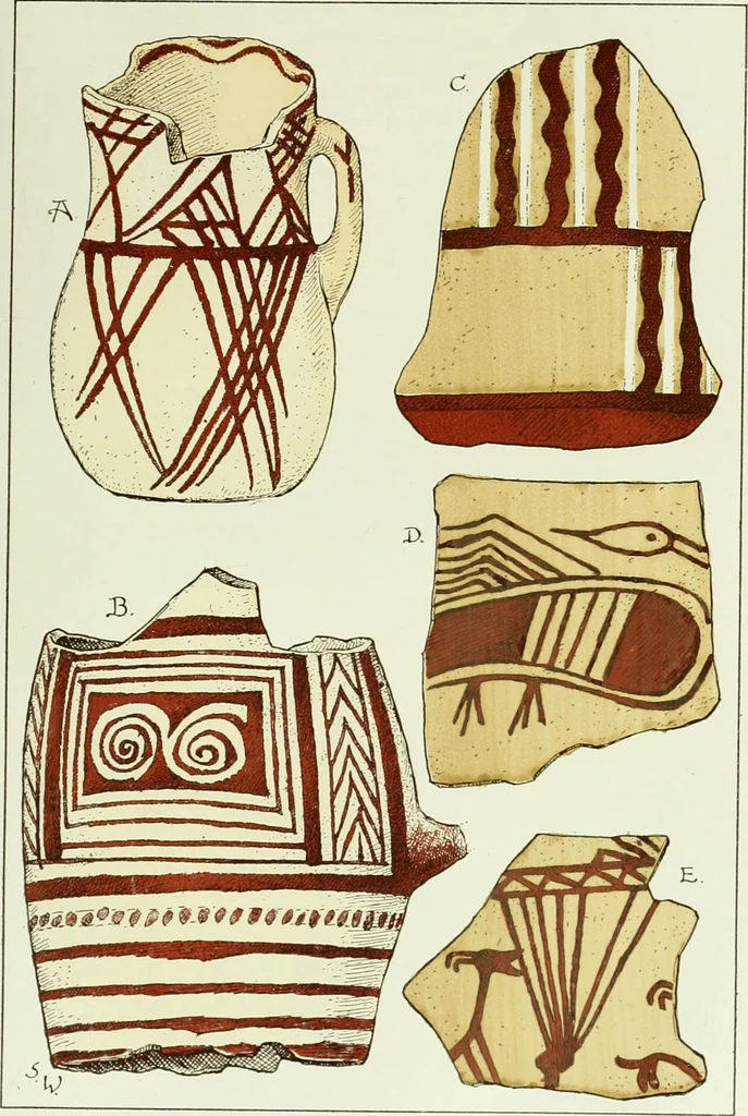 An illustration from Canaan d'après l'exploration récente, 1907, leaf 372