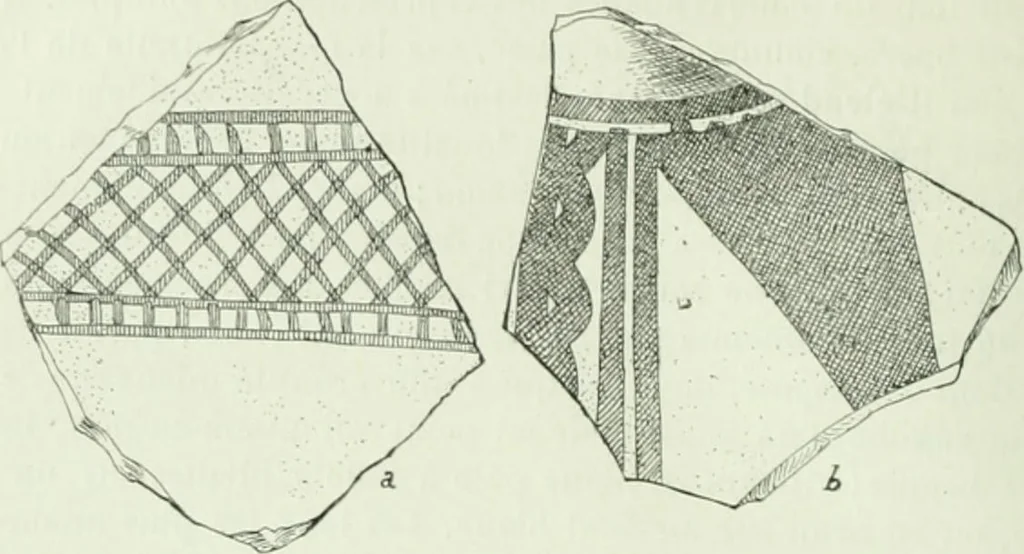 An illustration from Canaan d'après l'exploration récente, 1907, leaf 375