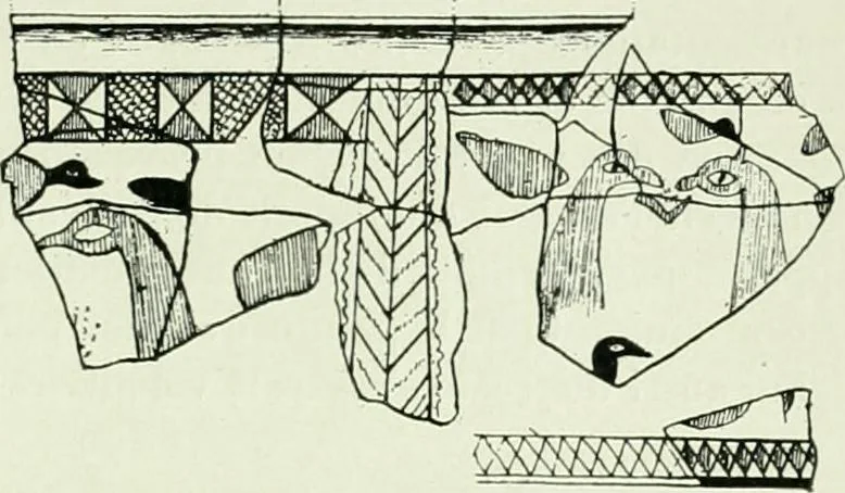 An illustration from Canaan d'après l'exploration récente, 1907, leaf 378