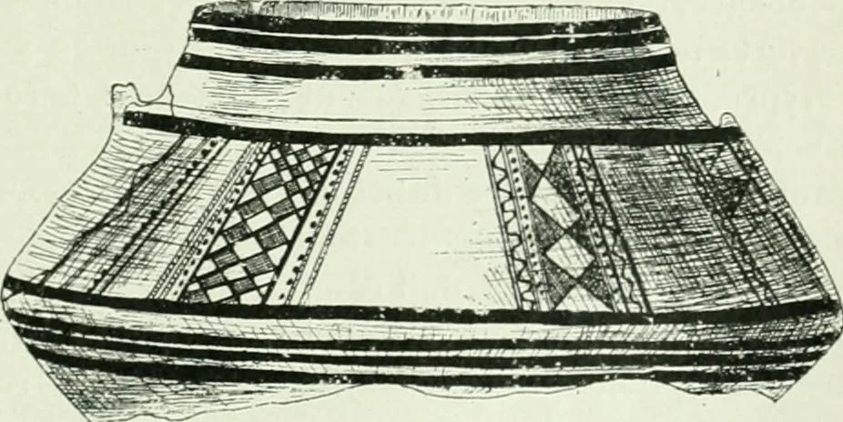 An illustration from Canaan d'après l'exploration récente, 1907, leaf 384