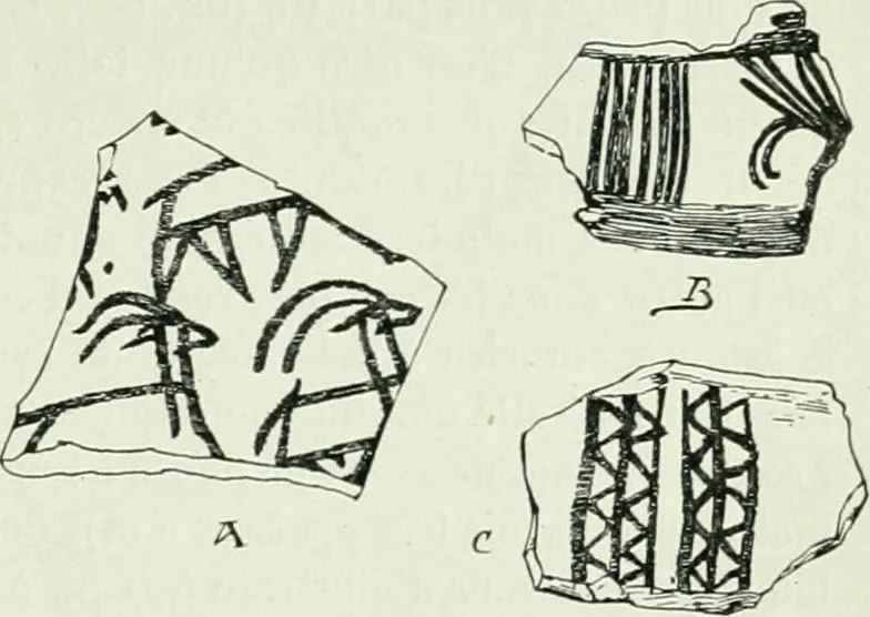 An illustration from Canaan d'après l'exploration récente, 1907, leaf 386