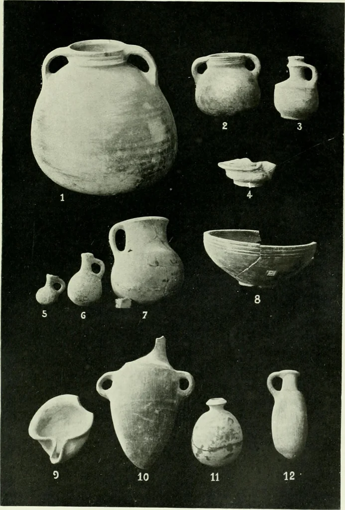 An illustration from Canaan d'après l'exploration récente, 1907, leaf 396