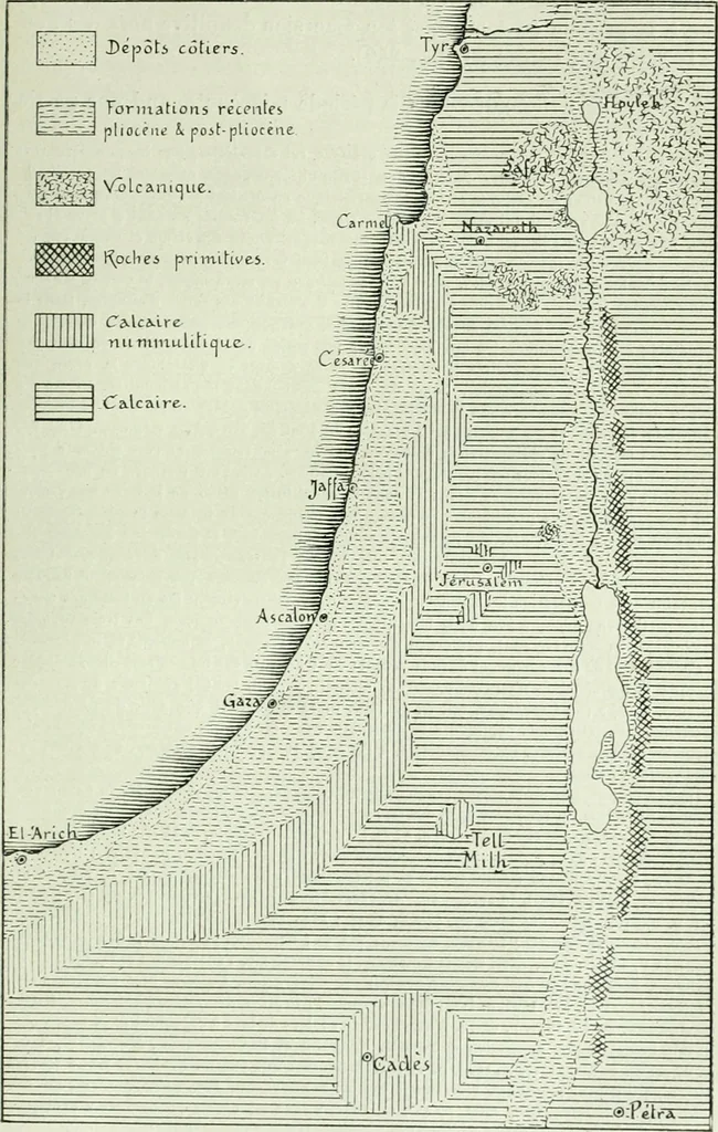 An illustration from Canaan d'après l'exploration récente, 1907, leaf 406
