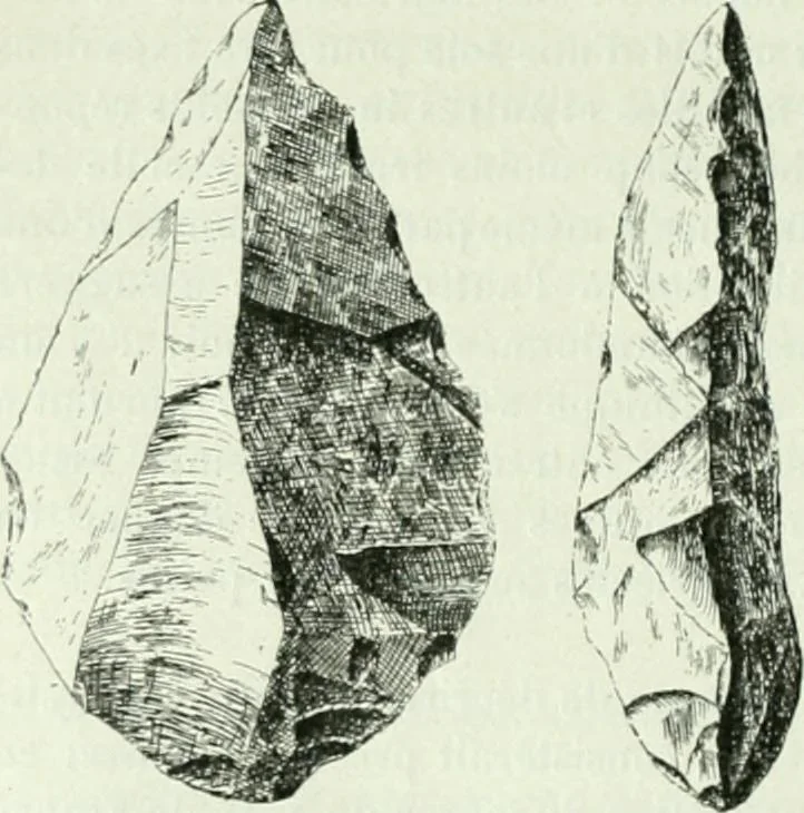 An illustration from Canaan d'après l'exploration récente, 1907, leaf 427