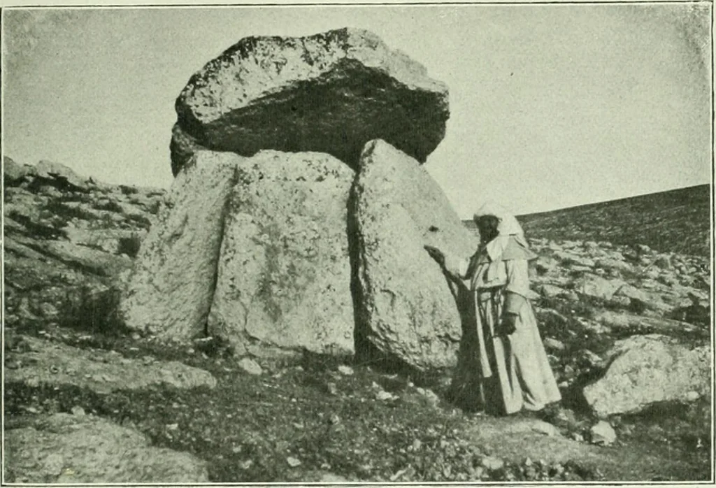 An illustration from Canaan d'après l'exploration récente, 1907, leaf 452