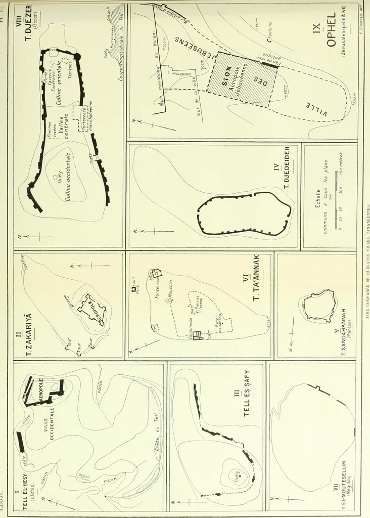 An illustration from Canaan d'après l'exploration récente, 1907, leaf 46