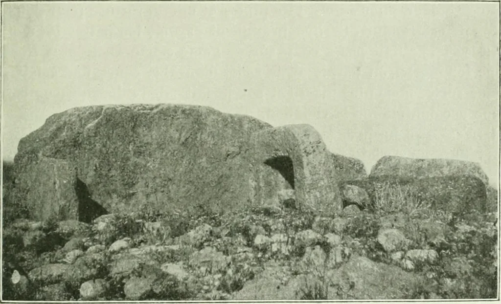 An illustration from Canaan d'après l'exploration récente, 1907, leaf 464