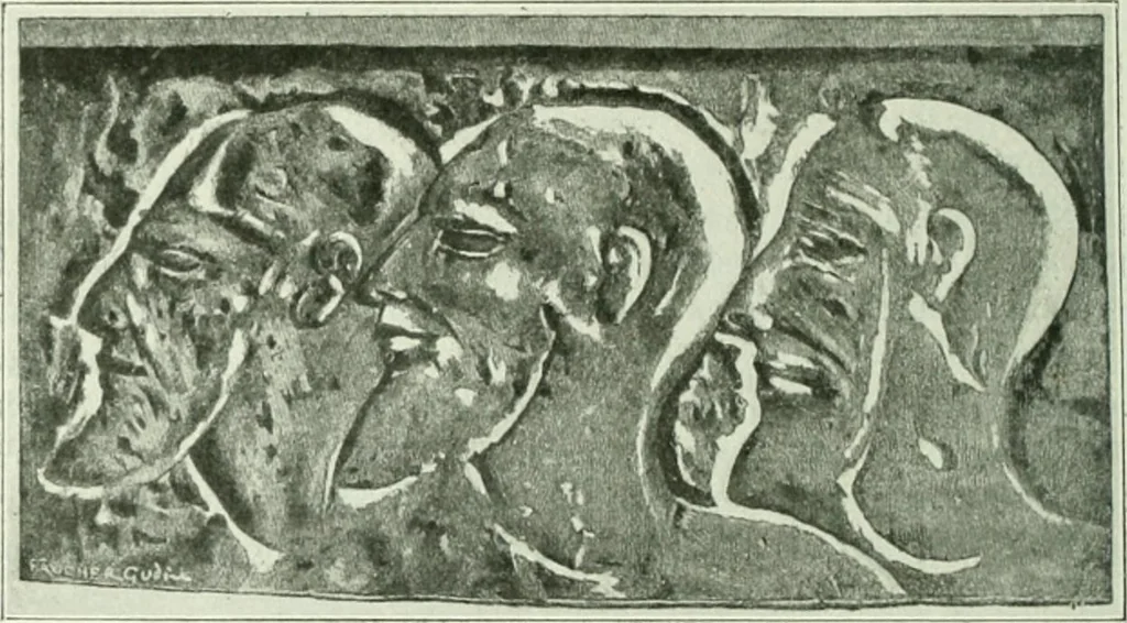 An illustration from Canaan d'après l'exploration récente, 1907, leaf 485