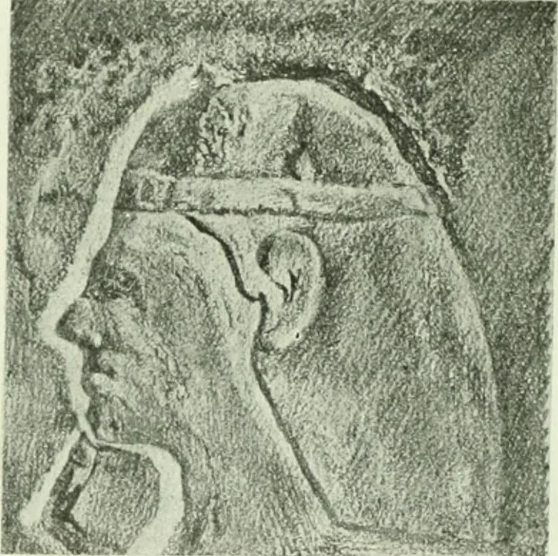 An illustration from Canaan d'après l'exploration récente, 1907, leaf 487