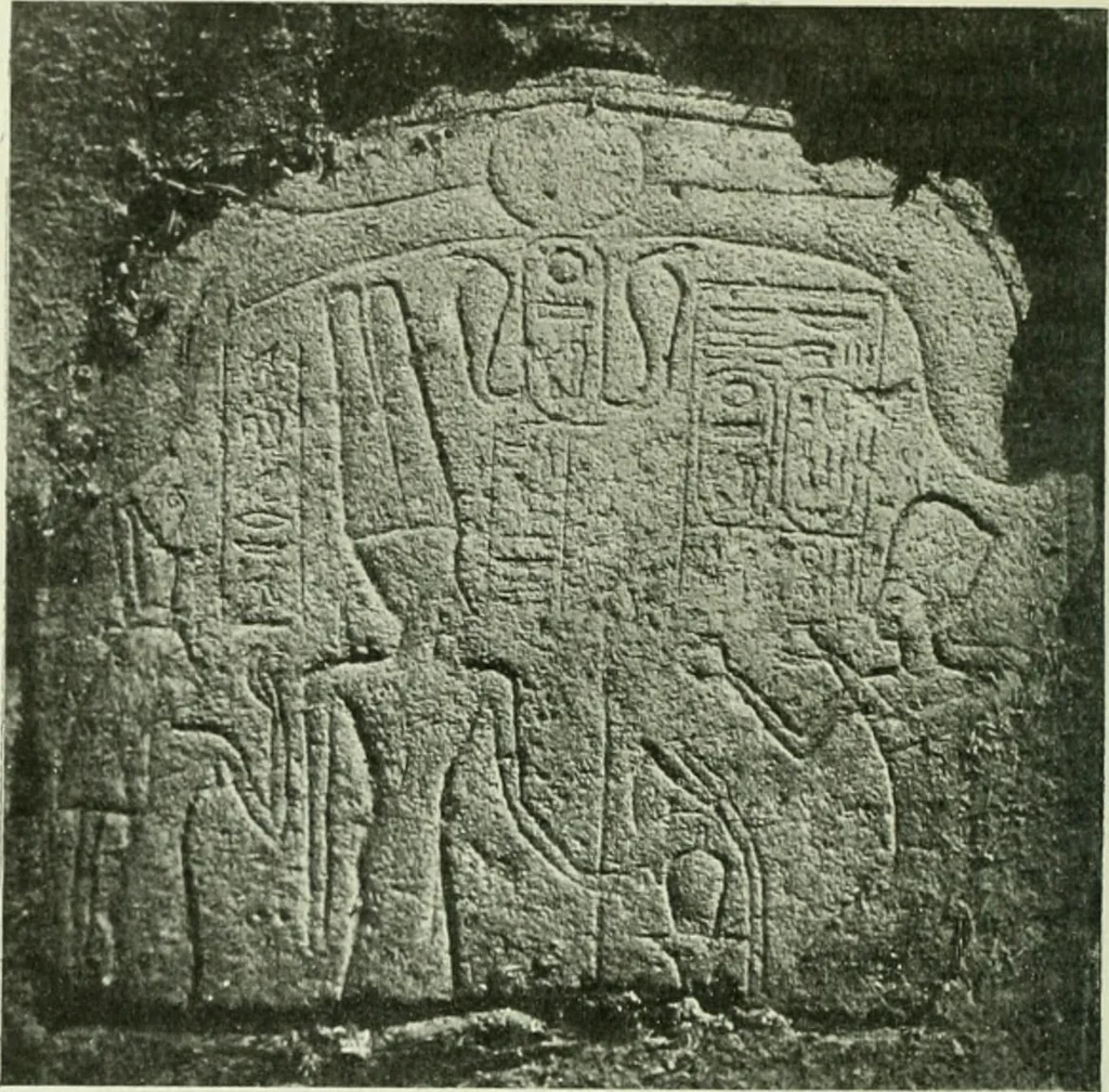 An illustration from Canaan d'après l'exploration récente, 1907, leaf 495