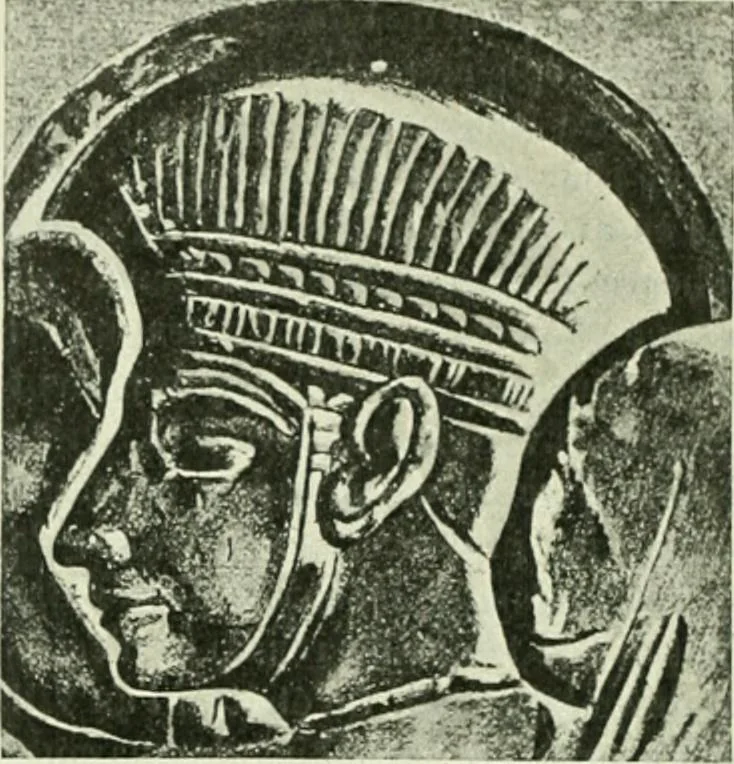 An illustration from Canaan d'après l'exploration récente, 1907, leaf 503