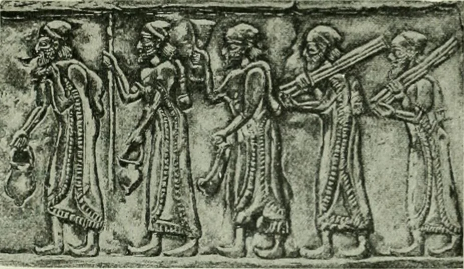 An illustration from Canaan d'après l'exploration récente, 1907, leaf 510