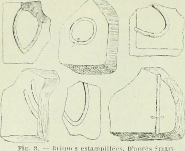 An illustration from Canaan d'après l'exploration récente, 1907, leaf 53