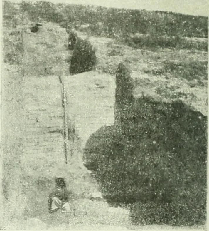 An illustration from Canaan d'après l'exploration récente, 1907, leaf 53